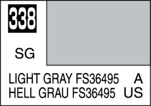 PINTURA MR. COLOR C338 LIGHT GRAY FS36495