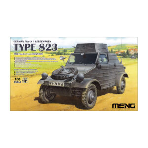CARRO ALEMAN PKW.K1 KÜBELWAGEN ARMORED TYPE 823 MENG 1/35