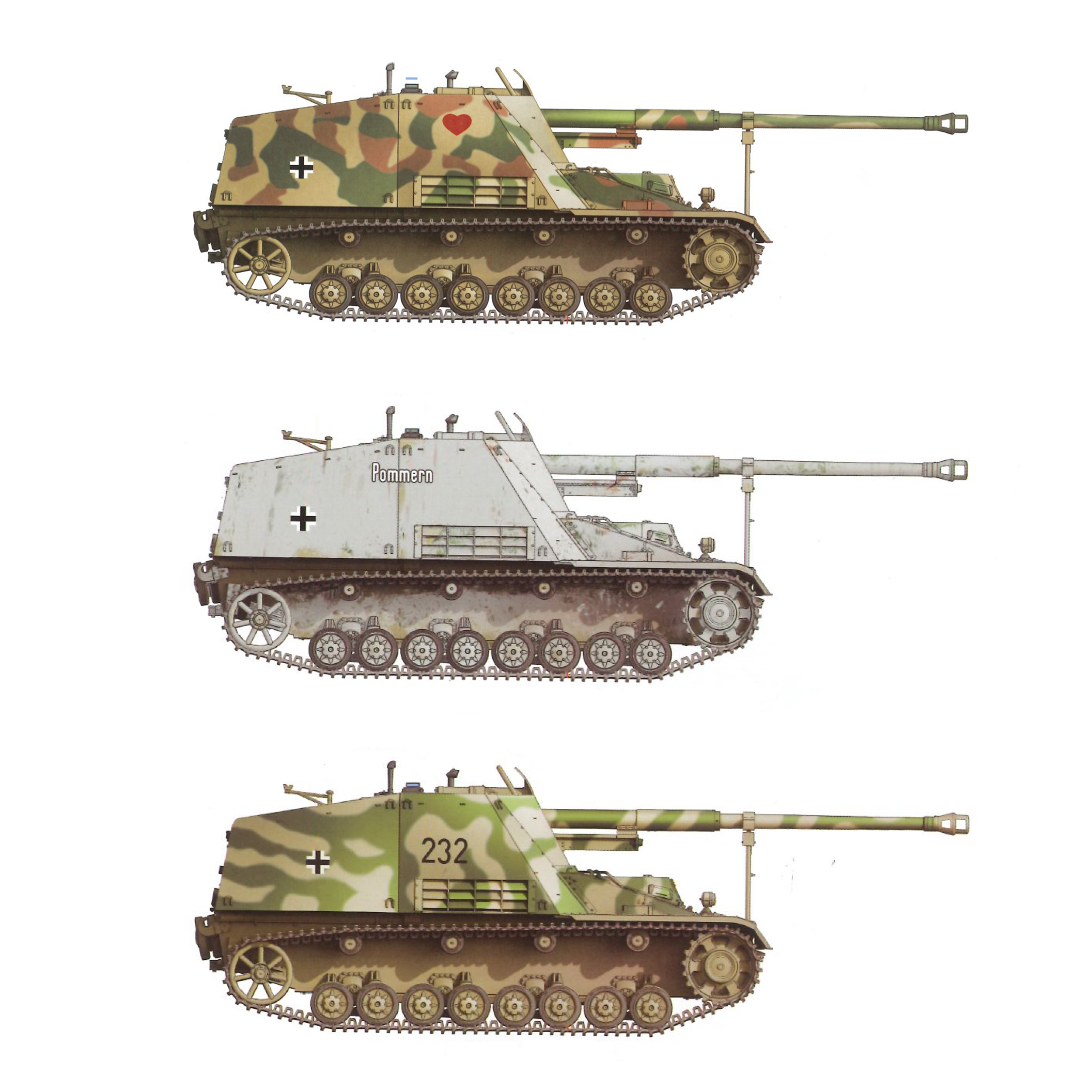 SD.KFZ.164 NASHORN BORDER MODEL 1/35