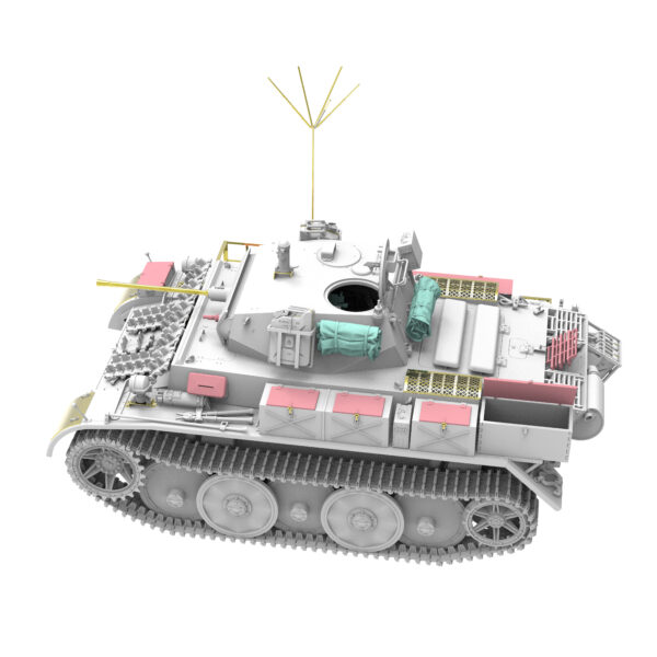 PANZER II AUSF. L LATE LUCHS BORDER MODEL 1/35 - Imagen 3