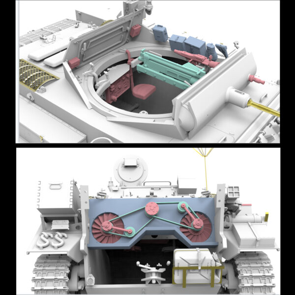 PANZER II AUSF. L LATE LUCHS BORDER MODEL 1/35 - Imagen 5