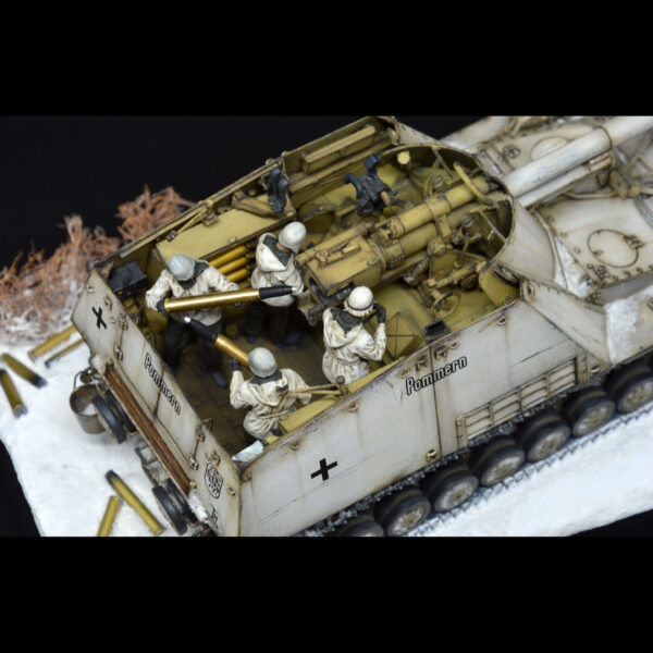 SD.KFZ.164 NASHORN BORDER MODEL 1/35 - Imagen 10