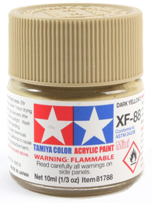 PINTURA TAMIYA XF-88 DARK YELLOW 2
