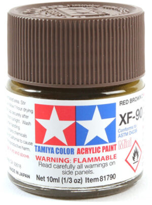 PINTURA TAMIYA XF-90 RED BROWN 2