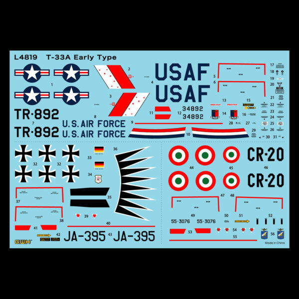 T-33A SHOOTING STAR EARLY VERSION 1/48 - Imagen 5