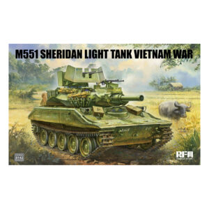 M551 SHERIDAN LIGHT TANK VIETNAM WARS 1/35 RFM