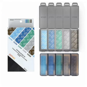 SET DE ESPONJAS DE LIJADO MARCA DSPIAE GRANO #1000, #1200, #1500, #2000 Y #2500