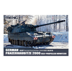 GERMAN PANZERHAUBITZE 2000 SELF-PROPELLED HOWITZER MENG 1/72