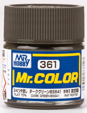 PINTURA MR. COLOR C361 DARK GREEN