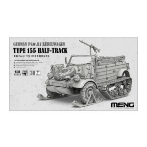 CARRO ALEMAN PKW.K1 KÜBELWAGEN TYPE 155 HALF TRACK MENG 1/35