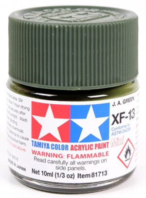 PINTURA TAMIYA XF-13 J.A GREEN