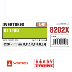 EDUARD OVERTREES MESSERSCHMITT BF-110D 1/48 (LEER DESCRIPCIÓN)