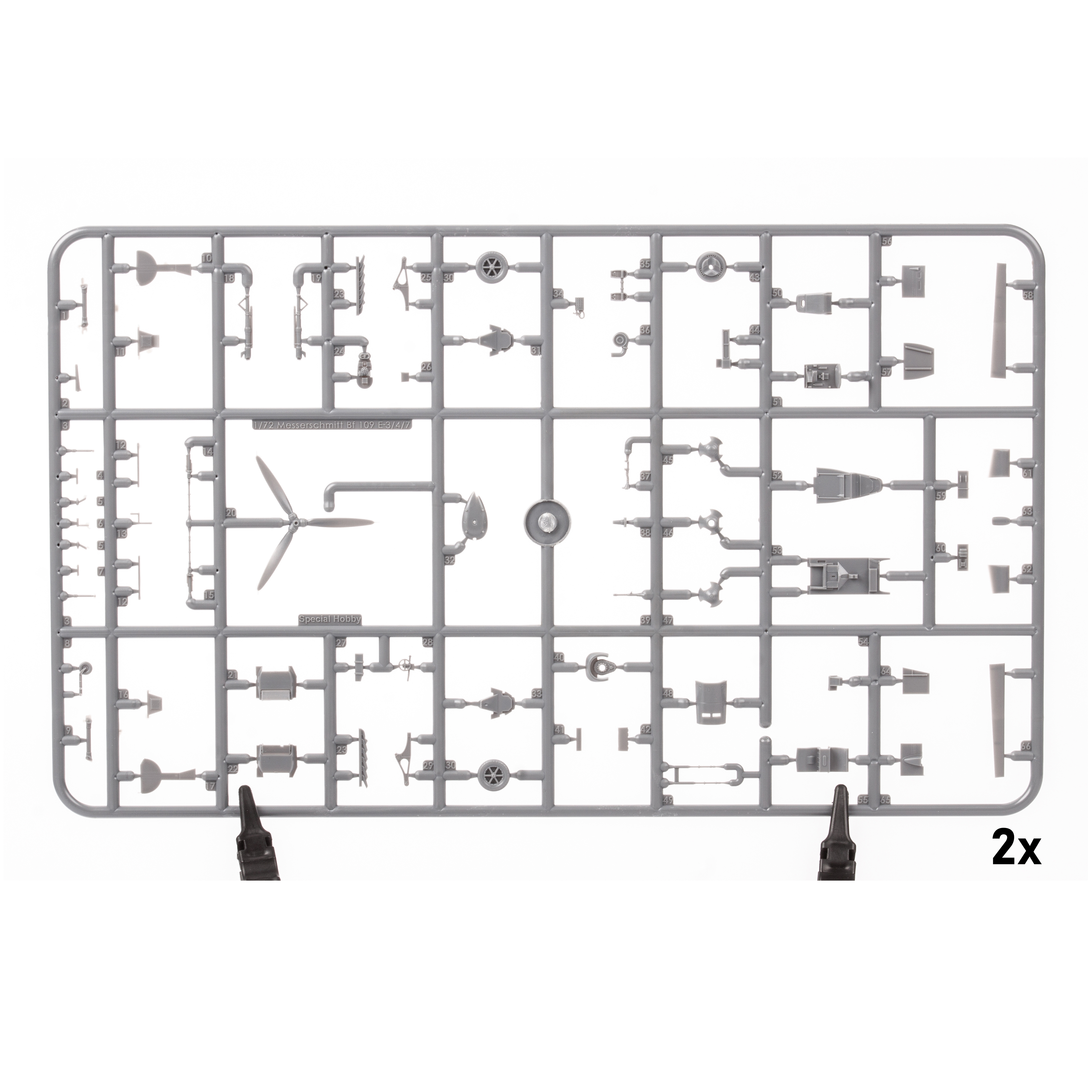 EDUARD OVERTREES BF-109E-4/7   1/72 (LEER DESCRIPCIÓN)