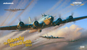 B-17F FLYING FORTRESS  «THE BLOODY HUNDREDTH 1943» LIMITED EDITION 1/48