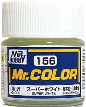 PINTURA MR. COLOR C156 SUPER WHITE (GLOSS)