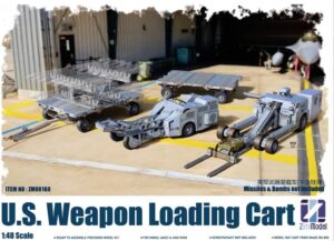 U.S WEAPONS LOADING CART SET  1/48