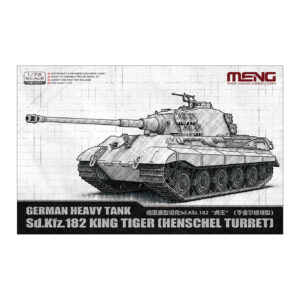 KING TIGER «HENSCHEL TURRET» MENG 1/72
