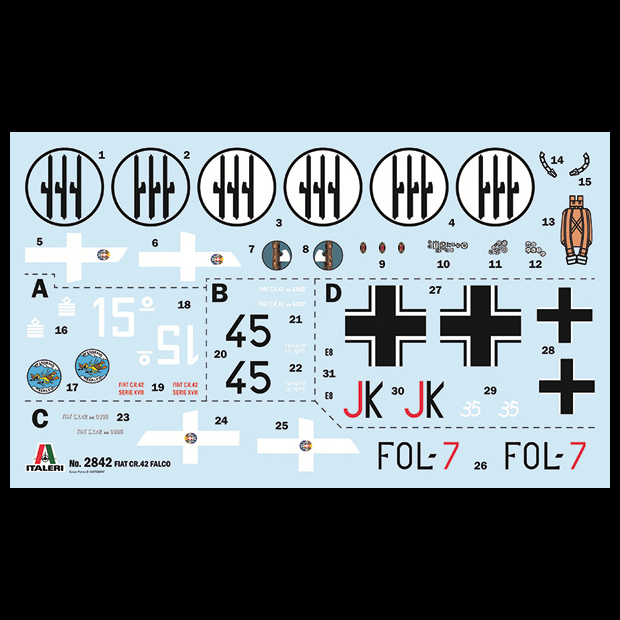 FIAT CR.42 FALCO BIPLANO 1/48 - Imagen 6