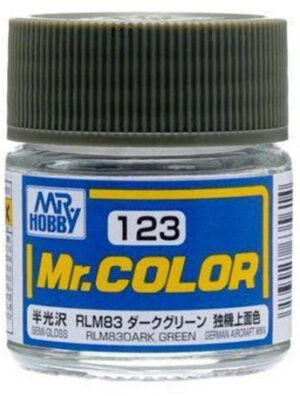 PINTURA MR. COLOR C123 DARK GREEN RLM83