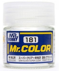 MR. COLOR SEMI GLOSS CLEAR C181 10ml. (SATÍN)