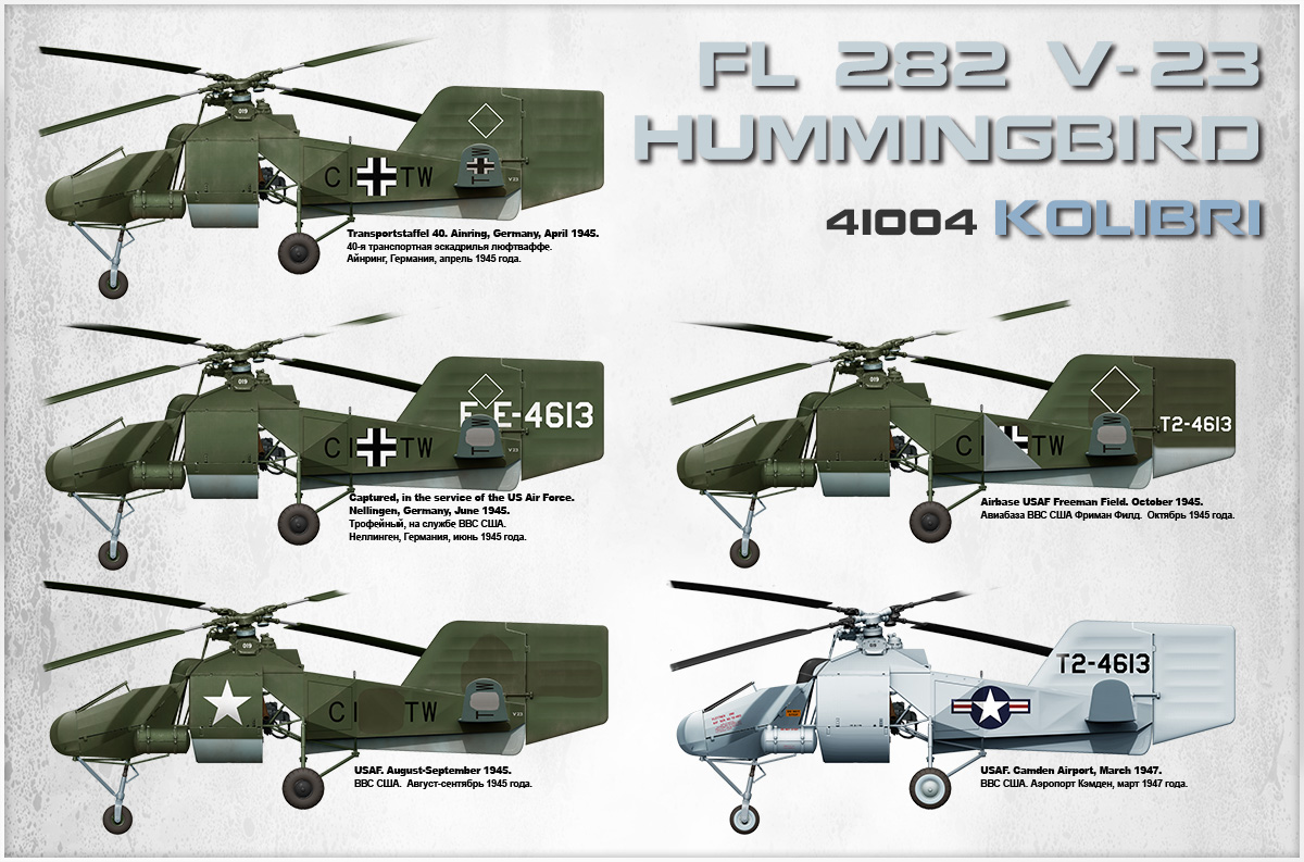 FLETTNER FL 282 V-23 KOLIBRI / HUMMINGBIRD 1/35 - Imagen 6