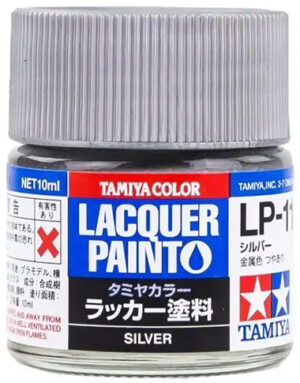 PINTURA TAMIYA LP-11 SILVER LAQUER (LACA)