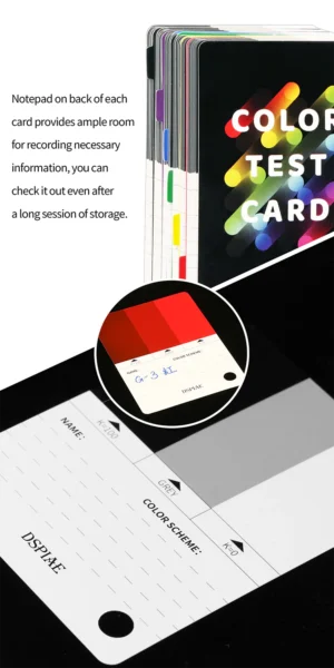 COLOR TEST CARDS CC-01 DSPIAE