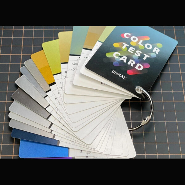 COLOR TEST CARDS CC-01 DSPIAE - Hobby Models GT