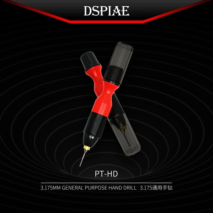 MINI TALADRO DE MANO PT-HD + KIT DE BROCAS DSPIAE - Imagen 4