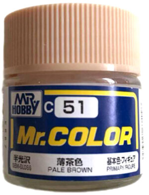PINTURA MR. COLOR C51 PALE BROWN (FLESH)