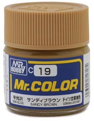PINTURA MR. COLOR C19 SANDY BROWN