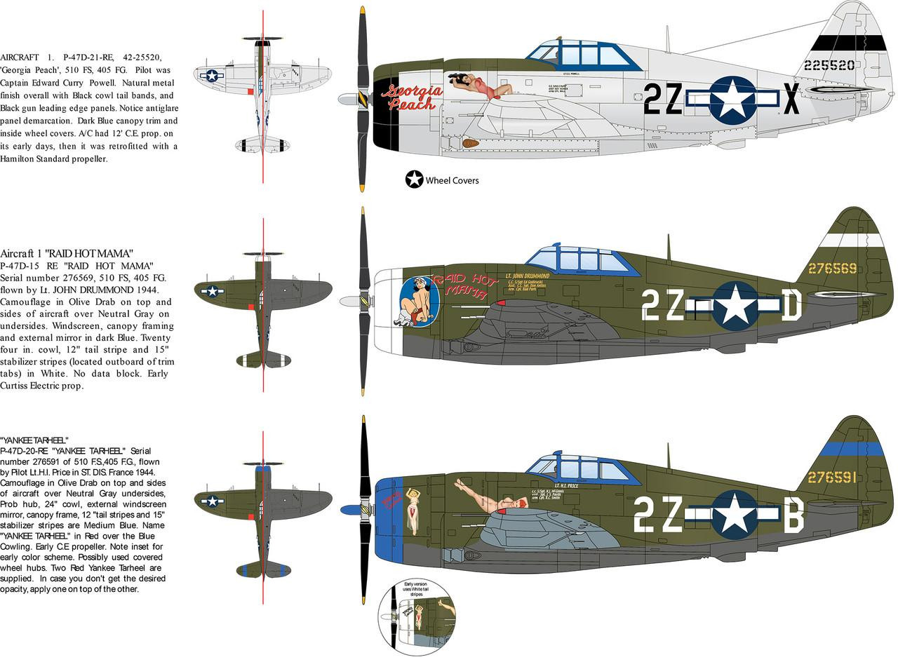 P-47D THUNDERBOLT RAZORBACK 1/48 LIMITED EDITION (2025 IPMS USA NATIONALS EDITION) - Imagen 2